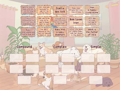 Simple, Compound & Complex sentences