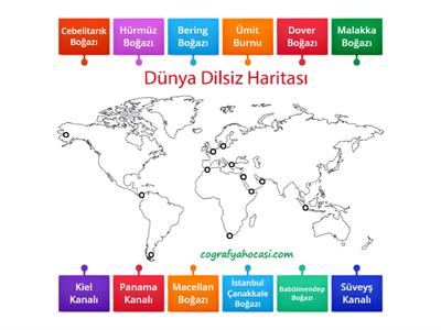 DÜNYA BOĞAZ VE KANALLAR