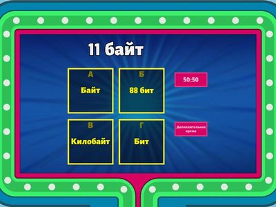 Единицы измерения количества информации