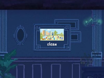 Look and remember the pictures.