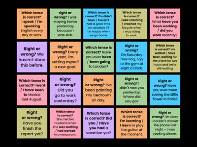 Grammar review - Evolve 4 - U1.1