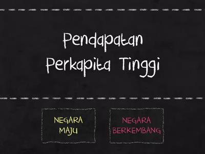 Negara Maju dan Negara Berkembang