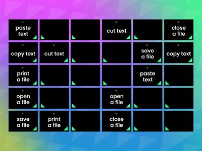 Computer screen, components and commands
