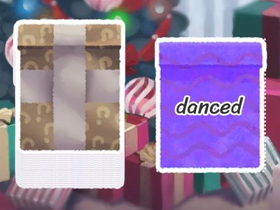 Past simple -ed reading 