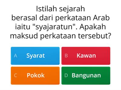 SEJARAH TINGKATAN 1