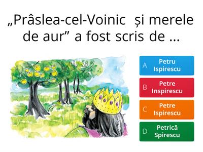 Prâslea-cel-Voinic și merele de aur