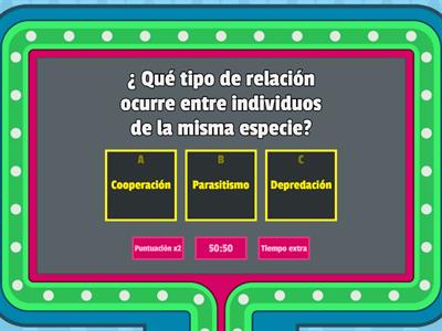 Relaciones ecológicas entre los seres vivos  y su importancia para el equilibrio ambiental