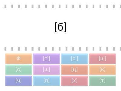 Приголосні звуки: дзвінкі й глухі 