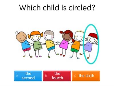 - Ordinal Numbers -