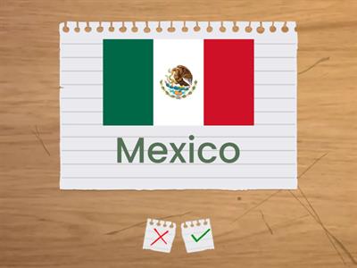 Countries, Nationalities, and Languages - American Continent