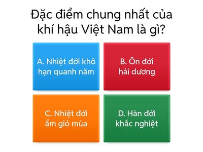 ĐỊA LÍ 8