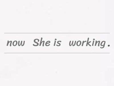 Present continuous - Positive/negative/ questions - 
