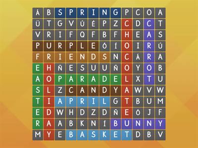 Easter Word Search