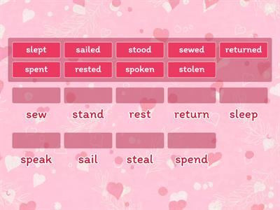 Level 4 verbs 4 (participle)