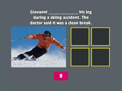 Capitan Pomelo Teens: Injuries