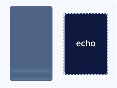 Digraph ch /k/ and /sh/