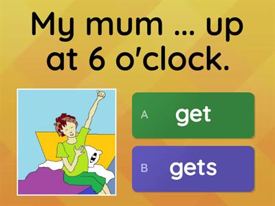 Present Simple. Daily Routine