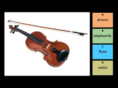  Musical instruments quiz HS3 Module4