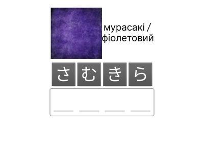 Хіраґана ра, ва, во, н