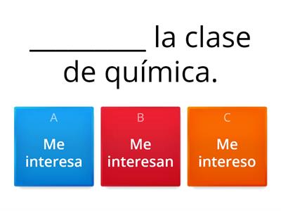 Repaso de gramática, Cap. 7