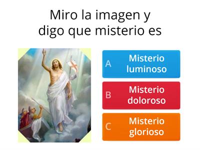 Misterios del rosario