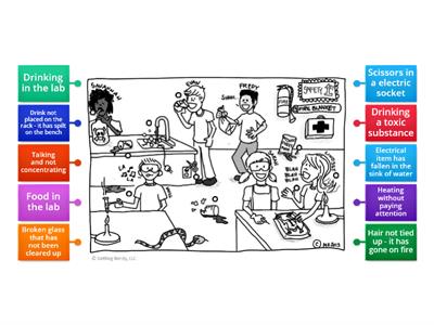 Labelled Diagram - Lab Safety