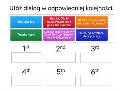 English Class A1+ Unit 6.4 dialogue 2