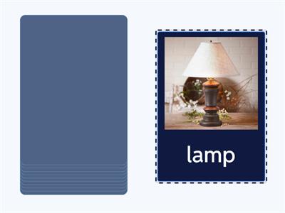 House objects - cards