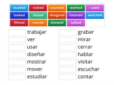 regular verbs