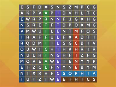 4. Robots - Wordsearch