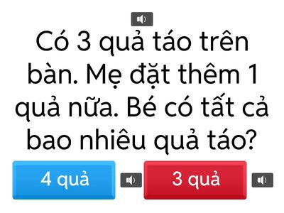 câu đố vui ôn tập trong phạm vi 5