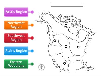 Native American Regions Locations