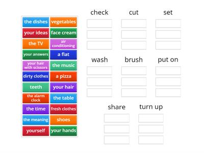 Verb + Noun Collocations