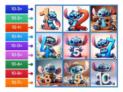 Состав числа 10