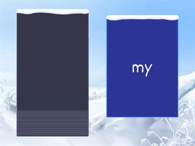 Dolch Word List - Pre-primer