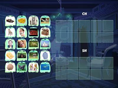 /CH/ & /SH/ Picture Sort