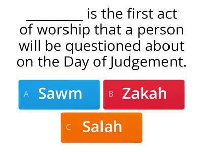 Salah and its virtues