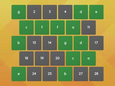 外国語活動【4年Unit6】alphabetマッチング