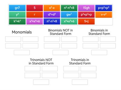 Classifying Polynomials