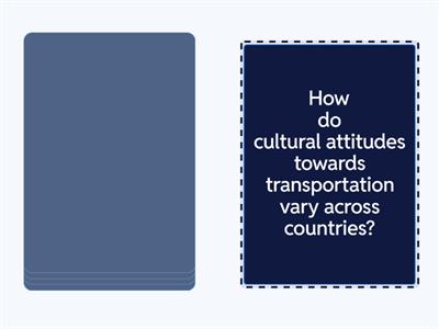 DET Speaking topics Transportation