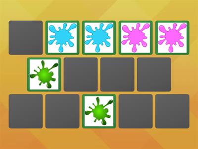 Colours memory game