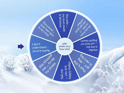 Relative pronouns 6 form