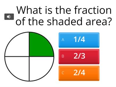 Halves and Fourths Fraction Practice 