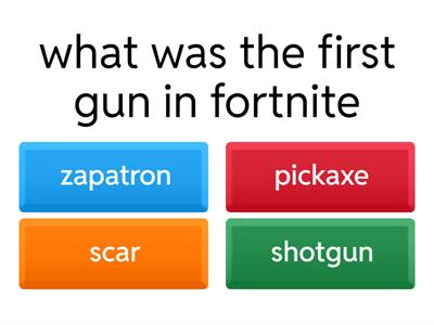 fortnite quiz