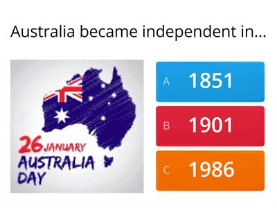 The history of Down Under (HW6) 