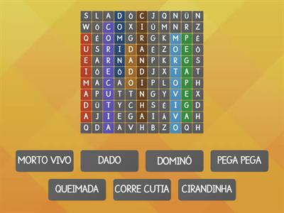 BRINCADEIRAS E JOGOS DA CULTURA POPULAR