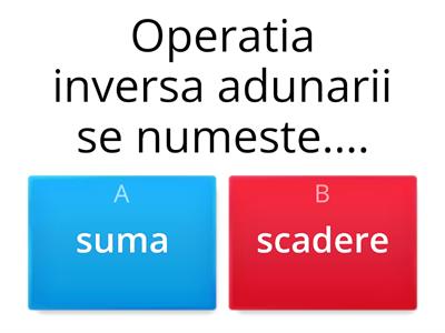 Clasa 1 matematica