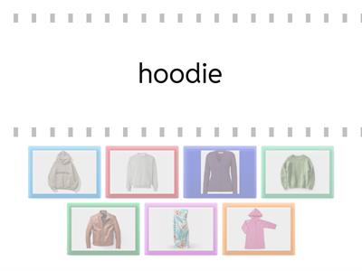 Clothes - types of cover-ups