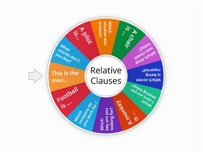 Relative clauses