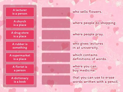 Zaimki względne - who, which, that...